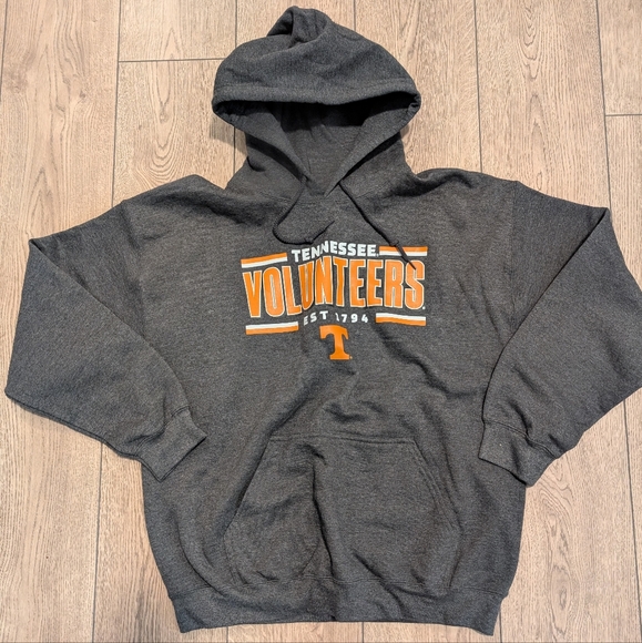 Fanatics Other - 🆕Fanatics L Large Gray Tennessee Volunteers College Football Hoodie Sweatshirt